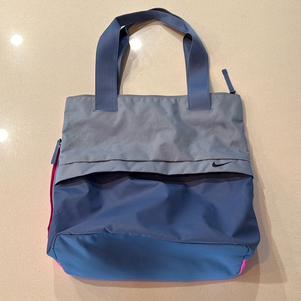 Nike Radiate Pink Blue Shoulder Bag Tote